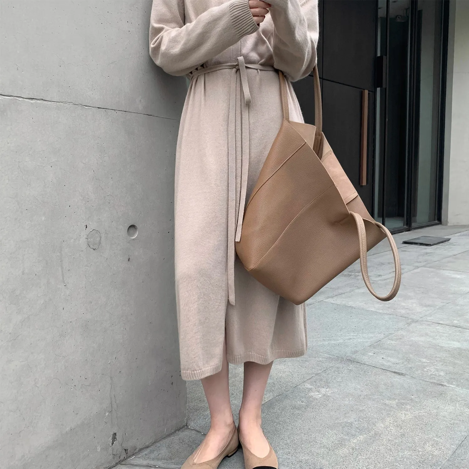 2021 New Autumn Sweater Women Dress Winter Long Sleeve Sweaters Knitted Dresses Womens Loose Maxi Oversize Knitting Robe Vestido
2021 New Autumn Sweater Women Dress Winter Long Sleeve Sweaters Knitted Dresses Womens Loose Maxi Oversize Knitting Robe Vestido