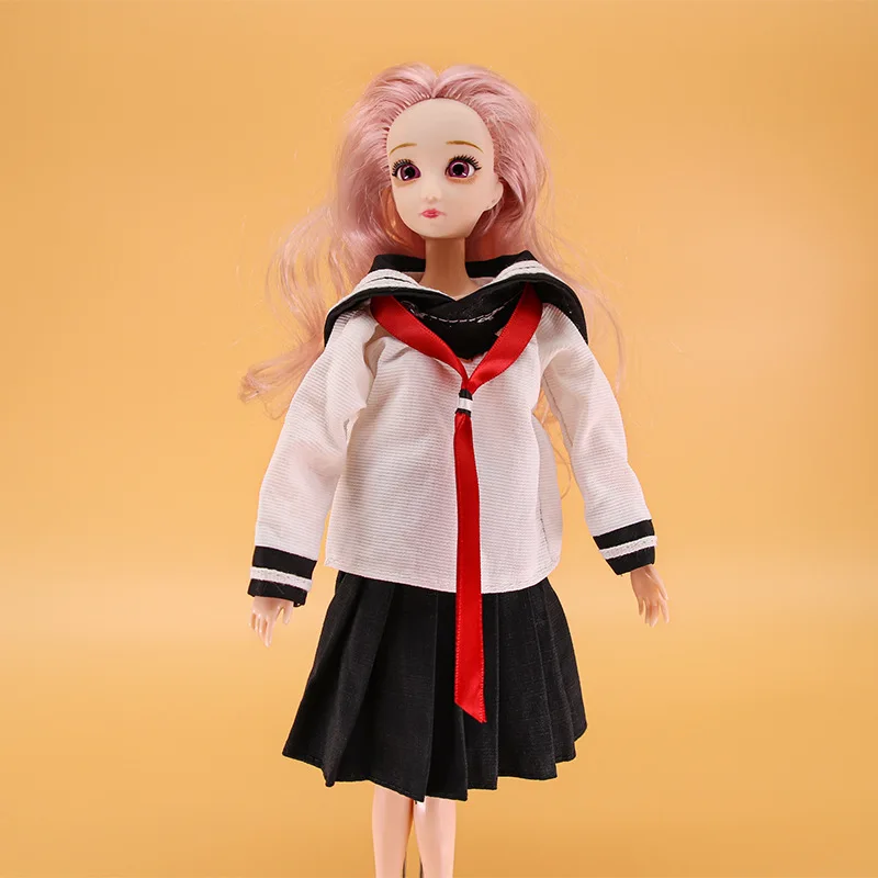 30 см Модный кукольный комплект одежды 1/6 Bjd красивая девочка кукла аксессуары игрушки плиссированная юбка костюм дети одеваются игрушки под...
30 см Модный кукольный комплект одежды 1/6 Bjd красивая девочка кукла аксессуары игрушки плиссированная юбка костюм дети одеваются игрушки под...