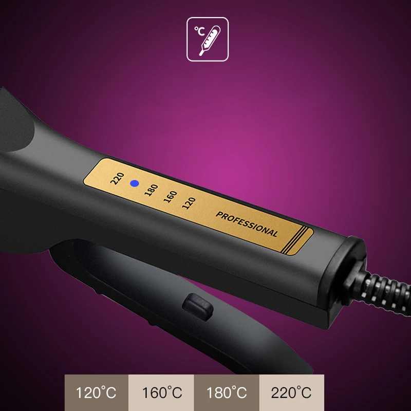 Chjpro Hair Straightening Iron Ceramic Crimpers Hair Volumizing Iron Flat Iron Hair IronChapinha Corrugated Hair Straightener
Chjpro Hair Straightening Iron Ceramic Crimpers Hair Volumizing Iron Flat Iron Hair IronChapinha Corrugated Hair Straightener