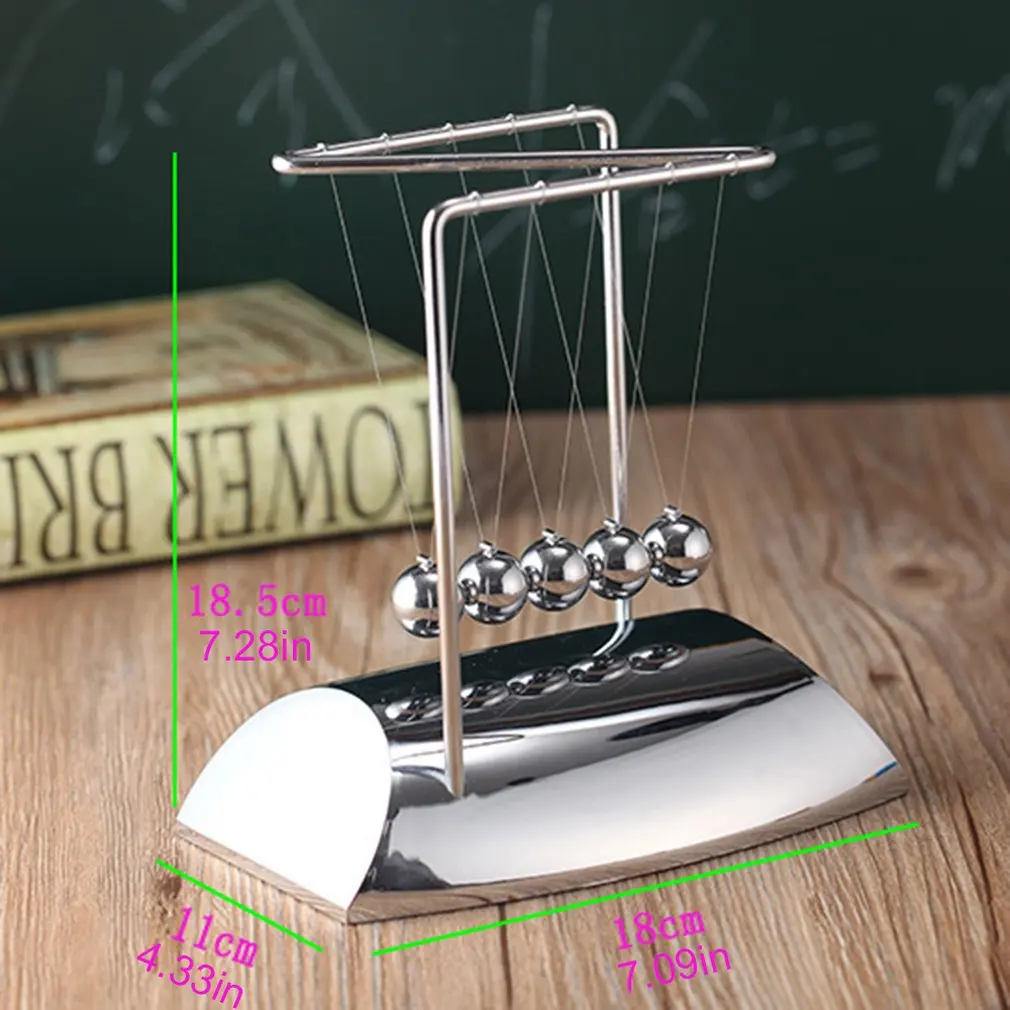 Z-Shaped Plated Newton Pendulum Ball Scientific EducationMetal Collision Ball Physical Energy Conservation Office Decoration
Z-Shaped Plated Newton Pendulum Ball Scientific EducationMetal Collision Ball Physical Energy Conservation Office Decoration