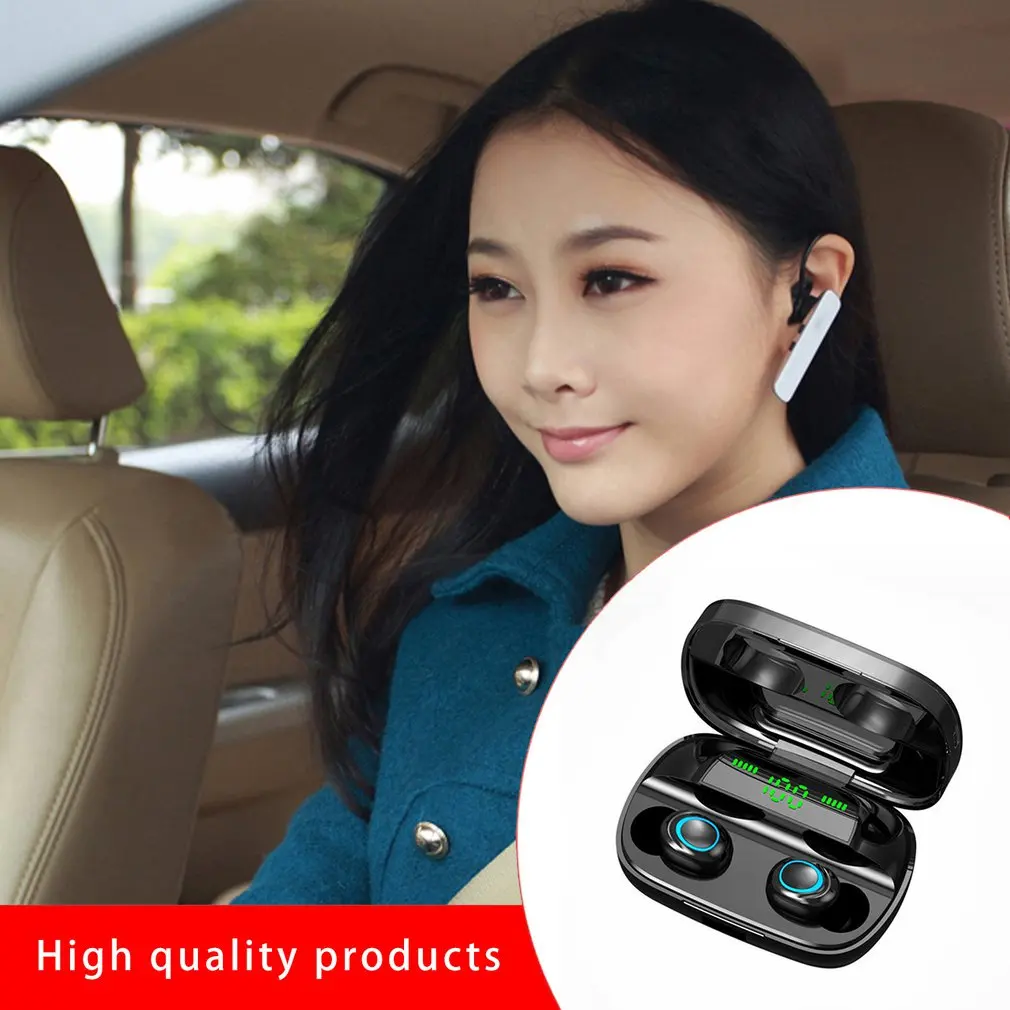 S11 Wireless Earphone LED Power Display With Charging Station 5.0 Stereo Sports Earbuds Sports Headphones
S11 Wireless Earphone LED Power Display With Charging Station 5.0 Stereo Sports Earbuds Sports Headphones
