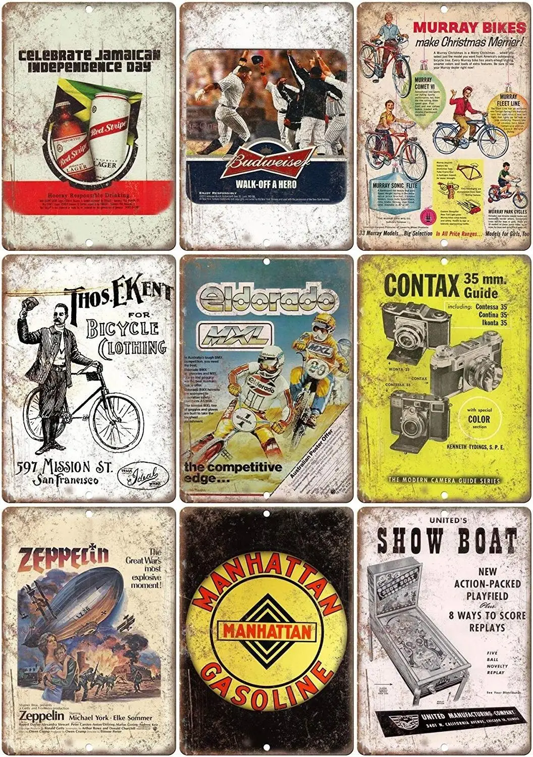 Red Stripe Jamaican Lager Vintage Beer Reproduction Metal Tin Sign Wall Decor for Bar Pub Club Man Cave Tin Plates Retro Paints
Red Stripe Jamaican Lager Vintage Beer Reproduction Metal Tin Sign Wall Decor for Bar Pub Club Man Cave Tin Plates Retro Paints