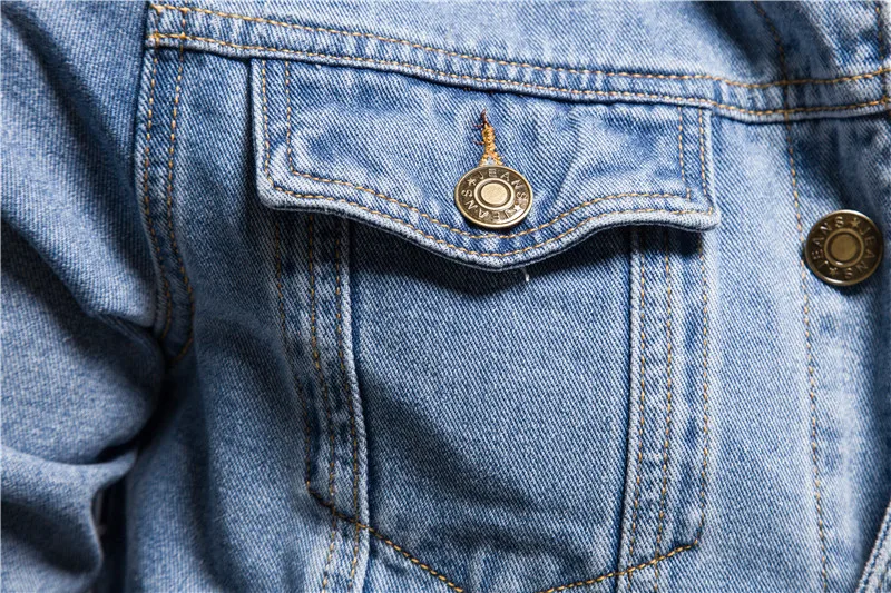 Men's Denim Jacket Spring and Autumn Fashion Slim Casual Solid Color Lapel Men's Clothing Denim Jacket Oversized Size 4XL5XL
Men's Denim Jacket Spring and Autumn Fashion Slim Casual Solid Color Lapel Men's Clothing Denim Jacket Oversized Size 4XL5XL