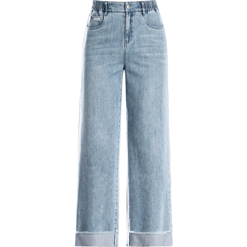 Free shipping women cuffs wide leg ankle length jeans high waist loose casual pants fashion ladystraight trousers
Free shipping women cuffs wide leg ankle length jeans high waist loose casual pants fashion ladystraight trousers