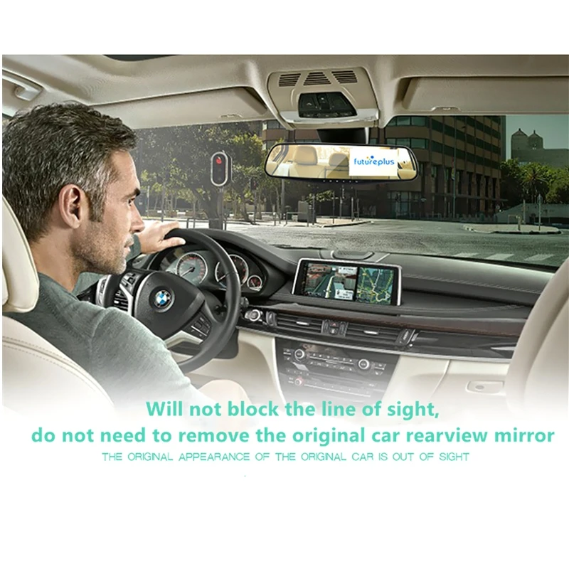 Автомобильный видеорегистратор Odare Full HD 1080P Автомобильное зеркало заднего вида с