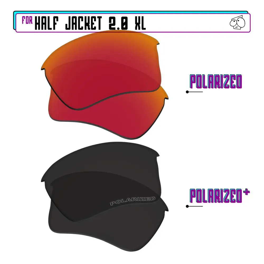 Поляризованные Сменные линзы EZReplace для солнцезащитных очков Oakley Half Jacket 2,0 XL-черный P Plus-красный P
Поляризованные Сменные линзы EZReplace для солнцезащитных очков Oakley Half Jacket 2,0 XL-черный P Plus-красный P