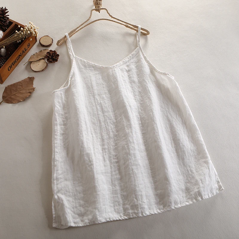 New Summer Women Solid Color Linen Tank Tops Loose V-Neck Sleeveless Women Vest
New Summer Women Solid Color Linen Tank Tops Loose V-Neck Sleeveless Women Vest