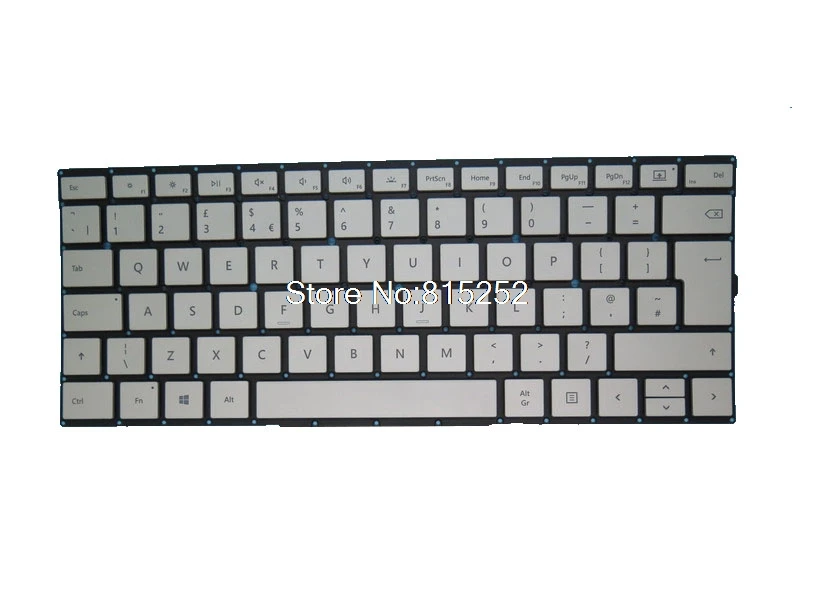 Dock Keyboard For Microsoft Surface Book 2 13.5'' 1832 1834 1835 Silver United Kingdom UK
Dock Keyboard For Microsoft Surface Book 2 13.5'' 1832 1834 1835 Silver United Kingdom UK