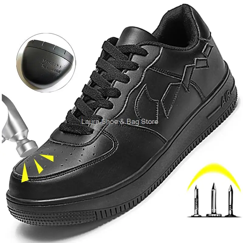 men safety shoes fashion work sneakers steel toe puncture proof work safety boots men's working shoes kevlar security boots male
men safety shoes fashion work sneakers steel toe puncture proof work safety boots men's working shoes kevlar security boots male