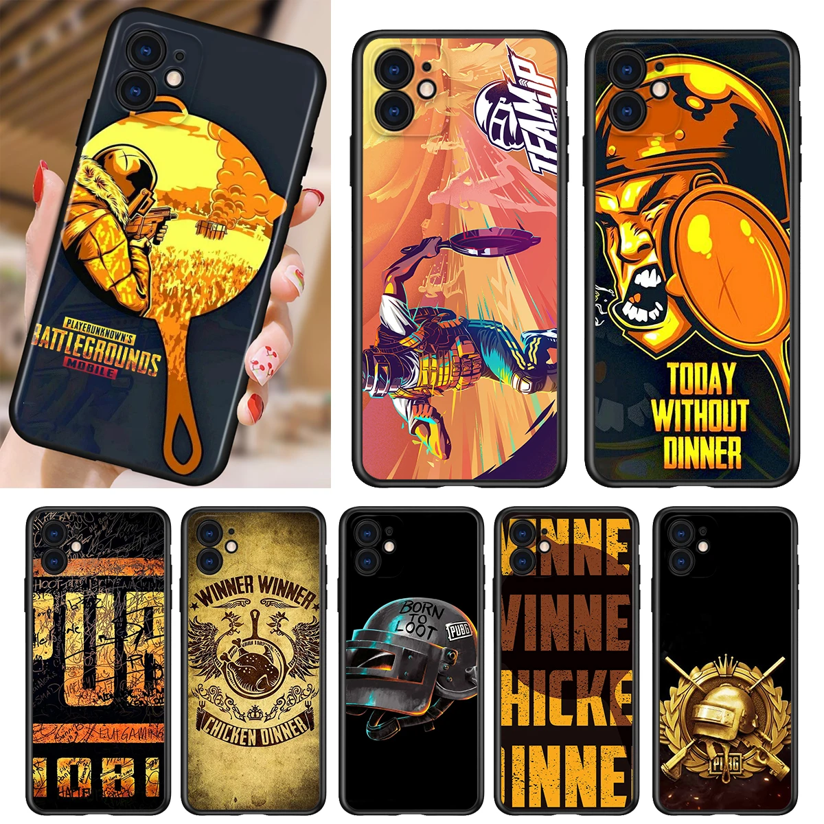 Silicone Cover Hot Pubg Game For Apple iPhone 13 12 11 SE XS XR X 7 8 6 5 S mini Plus Pro MAX 2020 Black Phone Case
Silicone Cover Hot Pubg Game For Apple iPhone 13 12 11 SE XS XR X 7 8 6 5 S mini Plus Pro MAX 2020 Black Phone Case