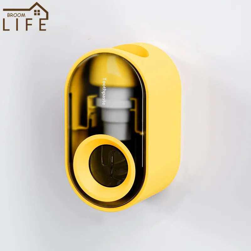 Automatic Dust Proof Toothpaste Dispenser Holder Solid Color Wall Mounted Storage Rack Household Bathroom Tools Set Accessories
Automatic Dust Proof Toothpaste Dispenser Holder Solid Color Wall Mounted Storage Rack Household Bathroom Tools Set Accessories