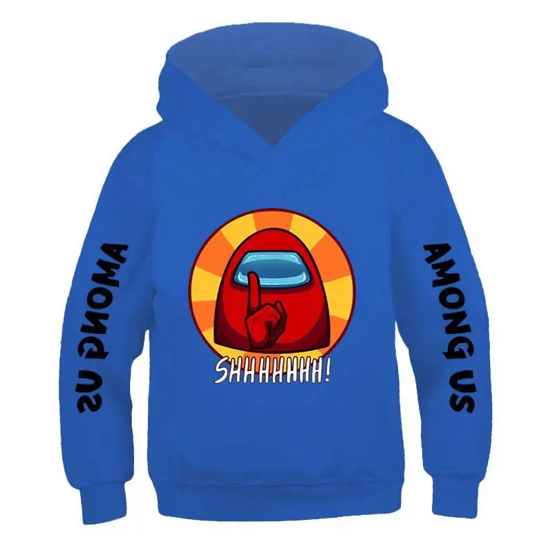 Among-us Hoodie Kids Size Boys &girls Long Sleeve Sweatshirts Children 's Pullover Street Style Funny Red Cotton Printing Haraju
Among-us Hoodie Kids Size Boys &girls Long Sleeve Sweatshirts Children 's Pullover Street Style Funny Red Cotton Printing Haraju