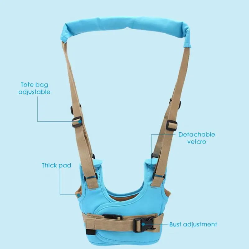 New Baby Toddler Boy Girl Learn Harnesses Walking Belt Leashes Assistant Safety Harness Breathable Adjustable Anti-fall
New Baby Toddler Boy Girl Learn Harnesses Walking Belt Leashes Assistant Safety Harness Breathable Adjustable Anti-fall