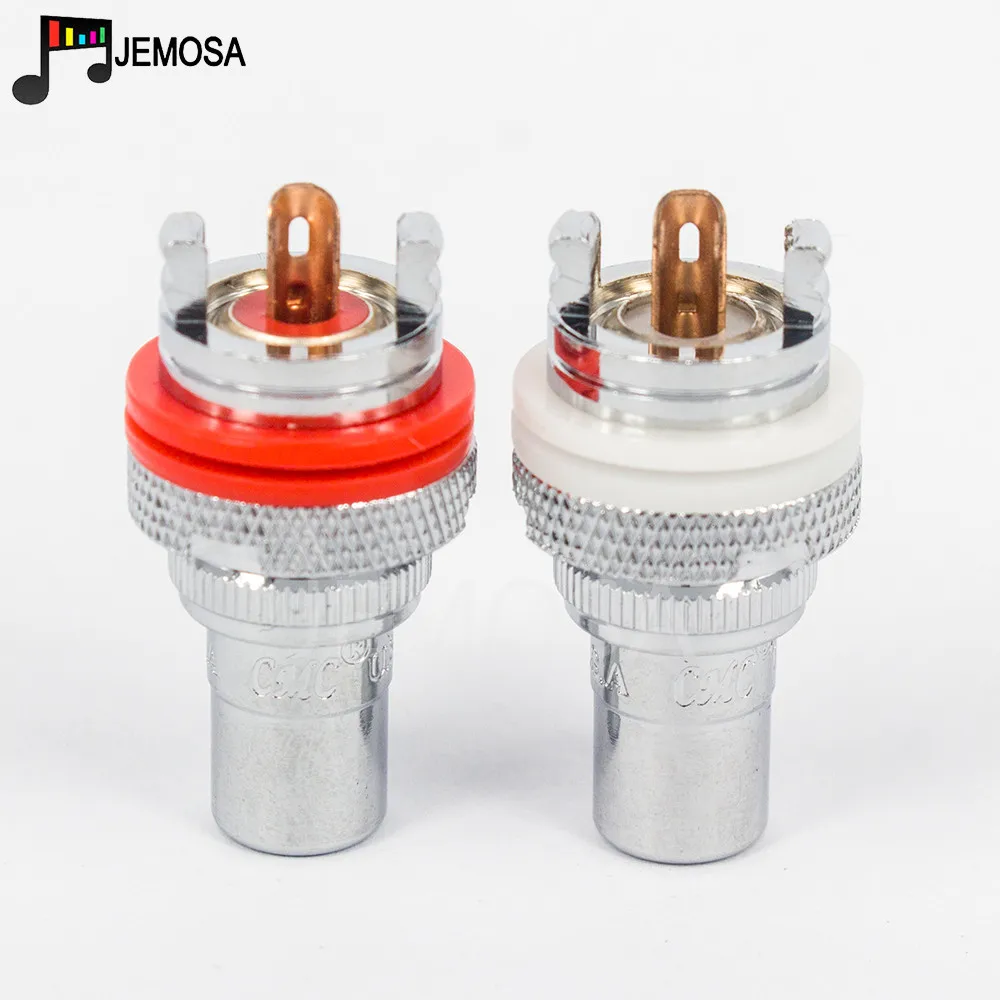 JEMOSA RCA Jack & Plug, белый, красный
JEMOSA RCA Jack & Plug, белый, красный