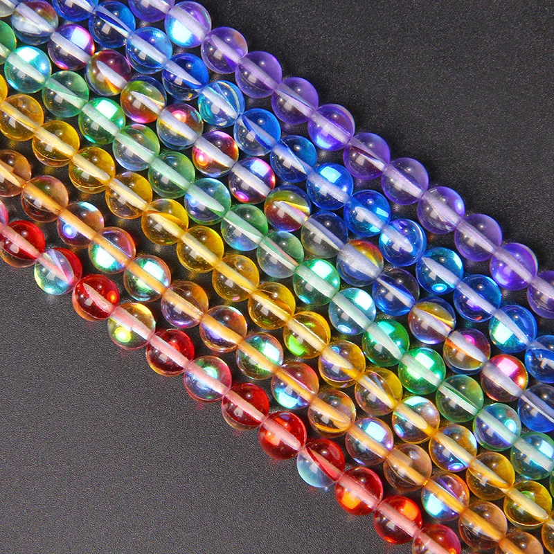 Healing Round Moonstone Beads 7 Chakras Glitter Polished Crystal Beads Moon Stone Loose Beads for Jewelry making DIY 15" 6-10mm
Healing Round Moonstone Beads 7 Chakras Glitter Polished Crystal Beads Moon Stone Loose Beads for Jewelry making DIY 15" 6-10mm
