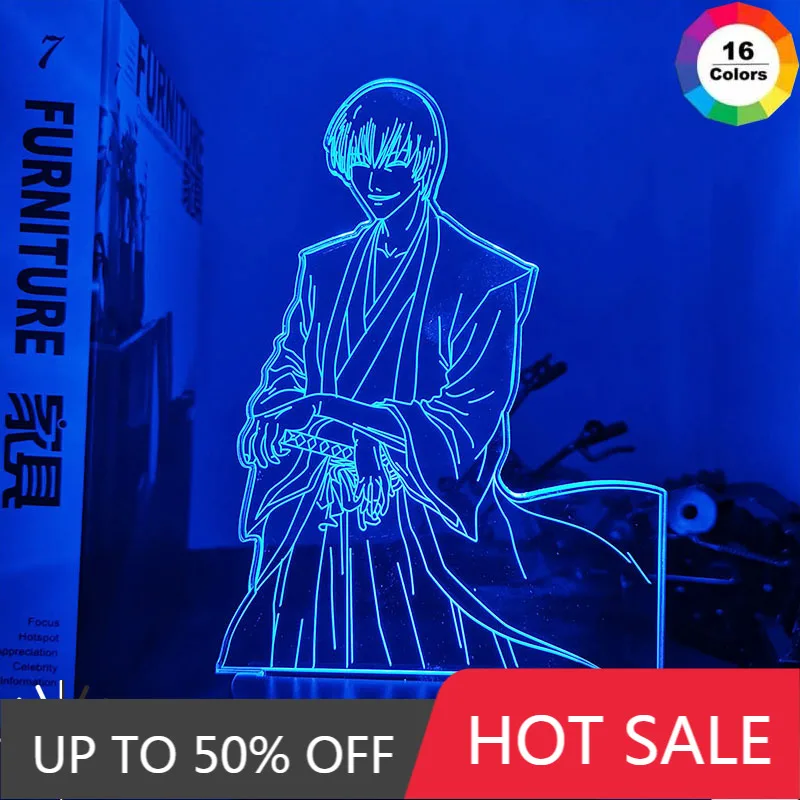 Аниме, 3d лампа, отбеливатель, Джин Ichimaru для спальни, декор, светильник, крутой подарок на день рождения, акриловый светодиодный ночник, отбел...
Аниме, 3d лампа, отбеливатель, Джин Ichimaru для спальни, декор, светильник, крутой подарок на день рождения, акриловый светодиодный ночник, отбел...