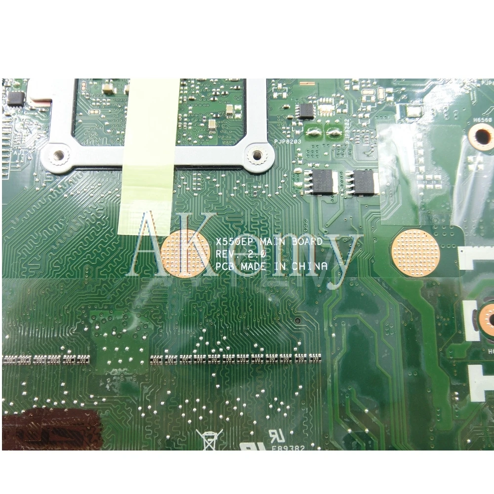 AKEMY X550EP Laptop motherboard For Asus X550E X550EP X550E D552E X552E original mainboard A4-5100 CPU 4GB RAM
AKEMY X550EP Laptop motherboard For Asus X550E X550EP X550E D552E X552E original mainboard A4-5100 CPU 4GB RAM