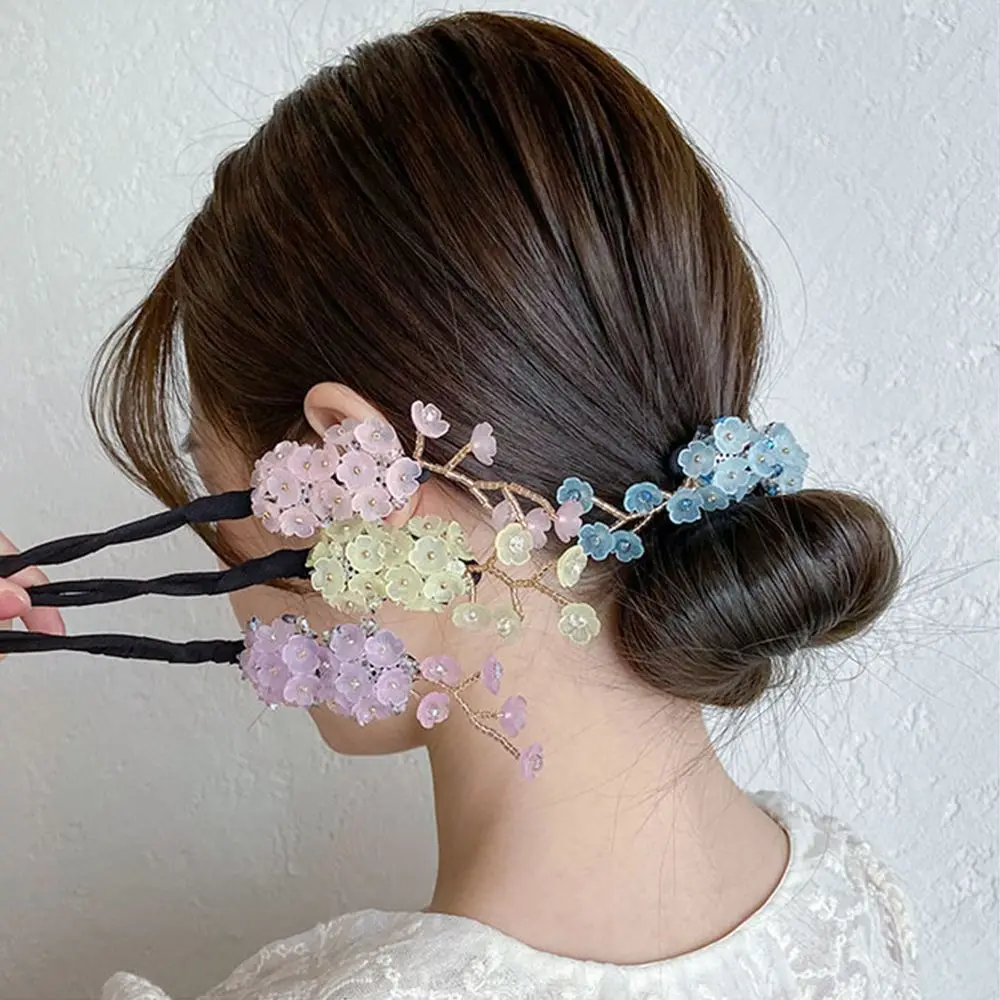 Pearl Hairdressing Tools Headband Accessories Flower Hairpin Elegant Bud Hairpin Flower Clip Hairpins Bun Maker
Pearl Hairdressing Tools Headband Accessories Flower Hairpin Elegant Bud Hairpin Flower Clip Hairpins Bun Maker