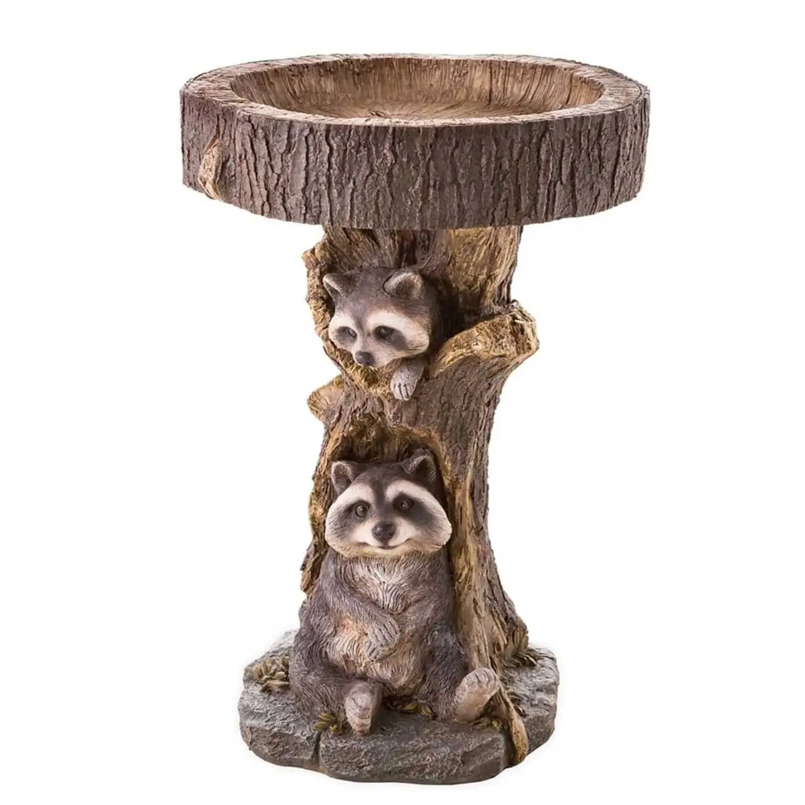 Resin Raccoon Birdbath Polyresin Antique Garden Bird Bath For Home Garden Yard Bird Feeder Garden Decorations
Resin Raccoon Birdbath Polyresin Antique Garden Bird Bath For Home Garden Yard Bird Feeder Garden Decorations