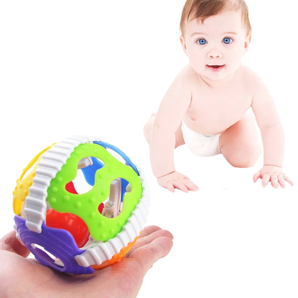 Baby Ball Toy Fun Jingle Ball Soft Rubber 0-1Y Baby Rattles Little Loud Bell Ball Grasping Puzzle Toys
Baby Ball Toy Fun Jingle Ball Soft Rubber 0-1Y Baby Rattles Little Loud Bell Ball Grasping Puzzle Toys