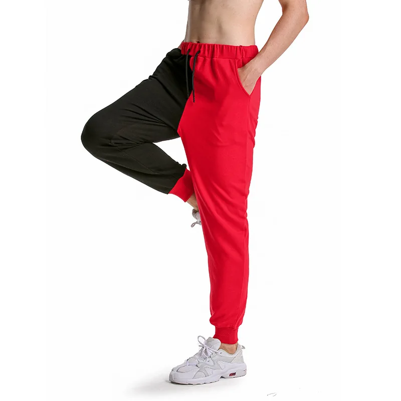 LUCLESAM Men Fancy Splicing Jogger Pants Winter Fashion Red Black Color Contrast Cotton Thicken Trousers Mens Sweatpants
LUCLESAM Men Fancy Splicing Jogger Pants Winter Fashion Red Black Color Contrast Cotton Thicken Trousers Mens Sweatpants