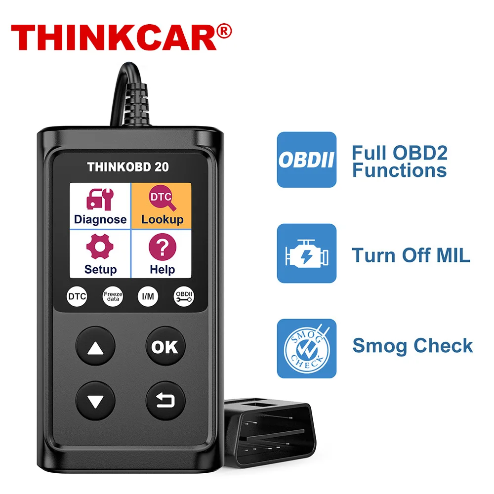 Сканер THINKCAR THINKOBD 20 OBD 2 для диагностики автомобиля, автомобильный сканер OBD2, сканер ODB2, считыватель кодов, универсальная Диагностика автомоб...
Сканер THINKCAR THINKOBD 20 OBD 2 для диагностики автомобиля, автомобильный сканер OBD2, сканер ODB2, считыватель кодов, универсальная Диагностика автомоб...