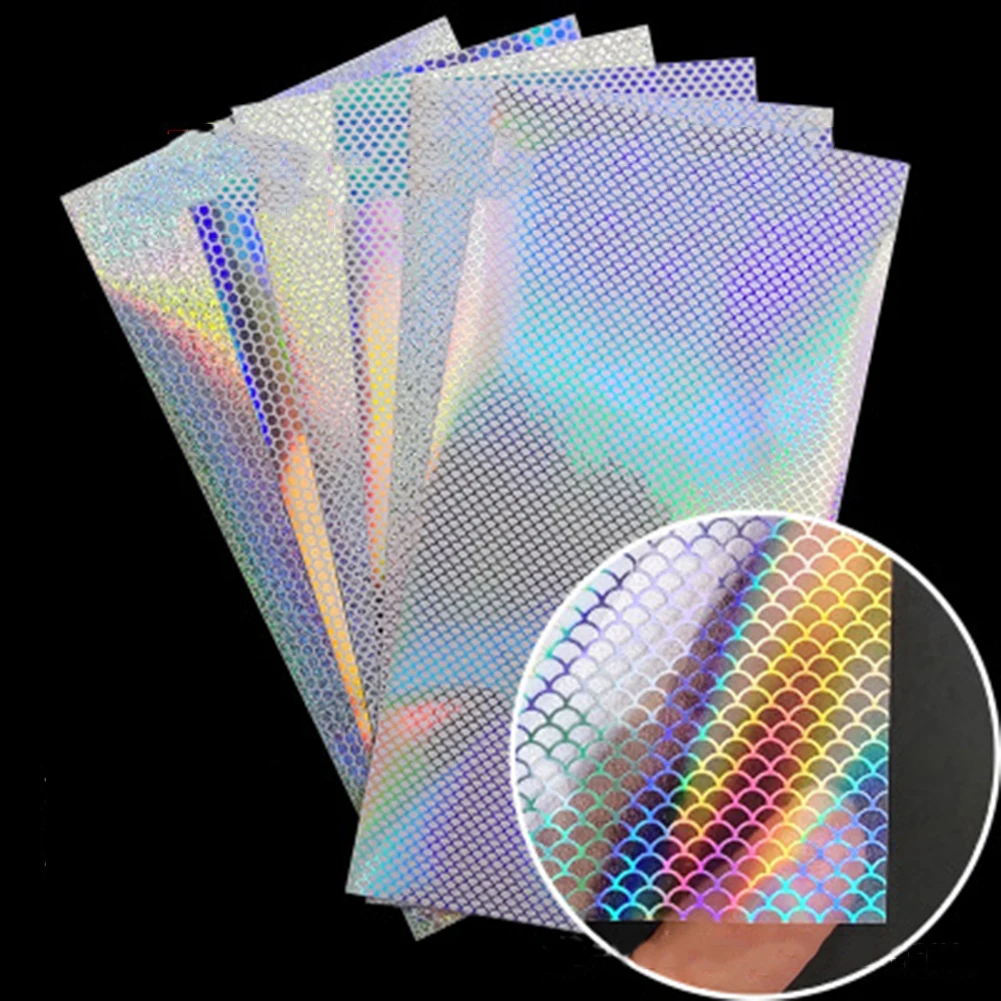 Artificial Lure Tape Transparent Laser Sticker 20x10cm Tackle Craft DIY Modified Fish Scale Flash Lure Bait Laser Tape
Artificial Lure Tape Transparent Laser Sticker 20x10cm Tackle Craft DIY Modified Fish Scale Flash Lure Bait Laser Tape
