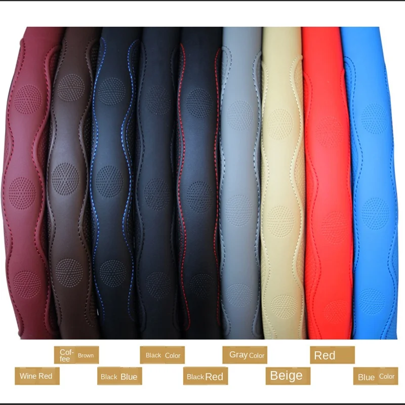 Fashion Car Steering Wheel Covers Reflective Faux Leather Elastic Design Auto Steering Wheel Protector
Fashion Car Steering Wheel Covers Reflective Faux Leather Elastic Design Auto Steering Wheel Protector