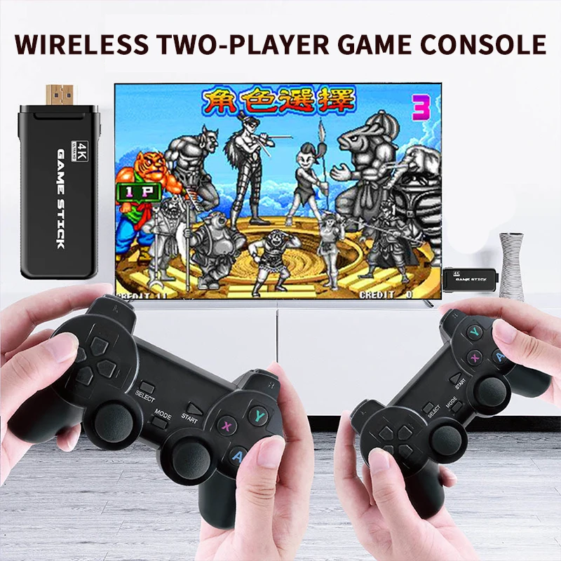 Мини игровая консоль HD беспроводной аркадный джойстик двойная игровая консоль FC Family U Bao TV PS1 GBA
Мини игровая консоль HD беспроводной аркадный джойстик двойная игровая консоль FC Family U Bao TV PS1 GBA
