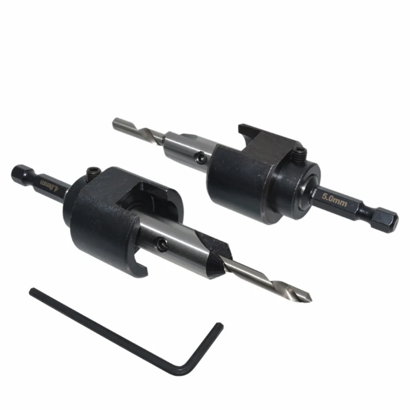 Woodworking Countersink Drill Bits Depth Stop Adjustable Collar Hex Shank Wood Tools Quick Change Wrench Set
Woodworking Countersink Drill Bits Depth Stop Adjustable Collar Hex Shank Wood Tools Quick Change Wrench Set