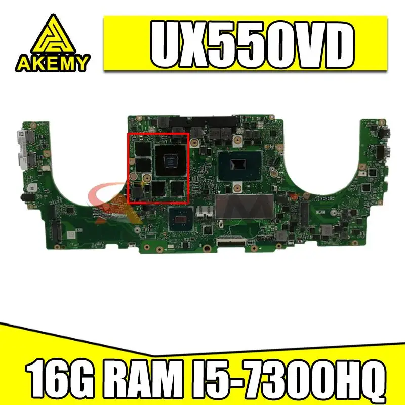 Материнская плата UX550VD для ноутбука ASUS ZenBook Pro UX550V UX550VE, оригинальная материнская плата
Материнская плата UX550VD для ноутбука ASUS ZenBook Pro UX550V UX550VE, оригинальная материнская плата
