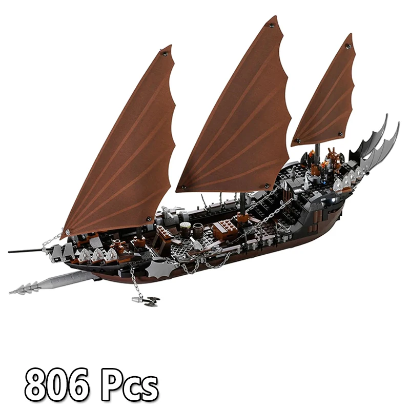 The Rings Series Children's Toys Building Blocks 79008 16018 806PCS Lord Pirate Ship Ambush Bricks
The Rings Series Children's Toys Building Blocks 79008 16018 806PCS Lord Pirate Ship Ambush Bricks