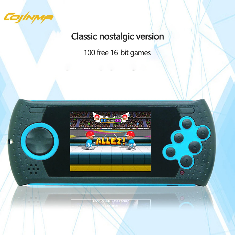 COJINMA Handheld Game Console,Retro Video Games Console for kids with 100 16bit Classic Game,With Connecting TV and MP4 Function
COJINMA Handheld Game Console,Retro Video Games Console for kids with 100 16bit Classic Game,With Connecting TV and MP4 Function