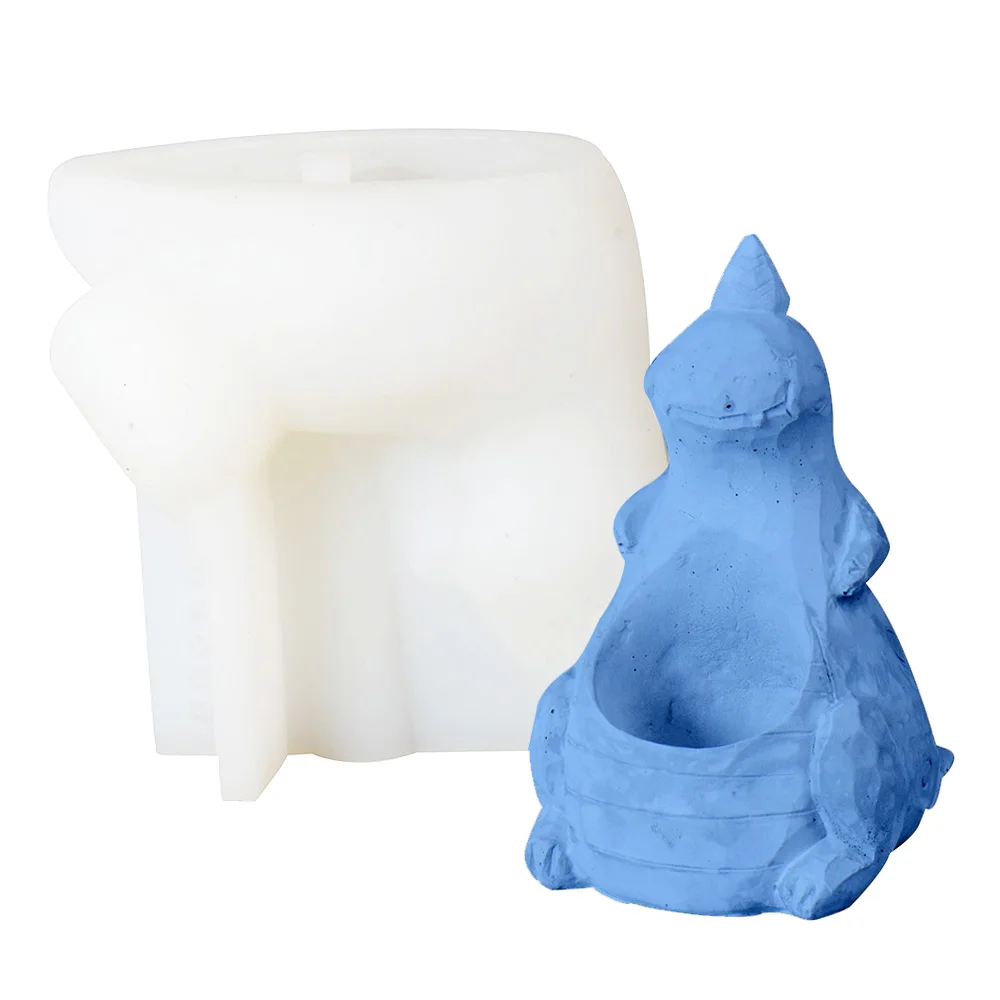 Silicone Mold Cement Succulent Flowerpot Mould Cartoon Dinosaur Concrete Planter Making Form
Silicone Mold Cement Succulent Flowerpot Mould Cartoon Dinosaur Concrete Planter Making Form