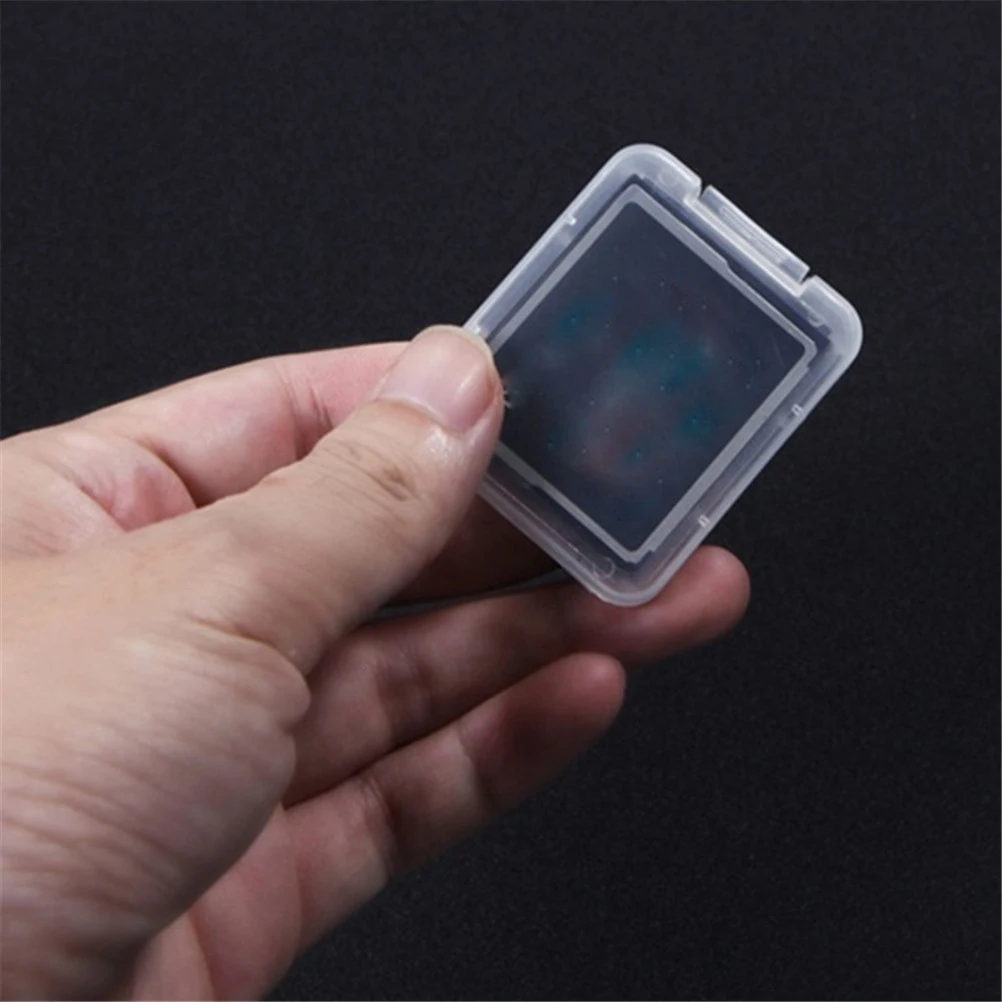 JETTING Transparent StandardTF SDHC Memory Card Case Holder Box Storage Plastic 10PCS Drop Shipping
JETTING Transparent StandardTF SDHC Memory Card Case Holder Box Storage Plastic 10PCS Drop Shipping
