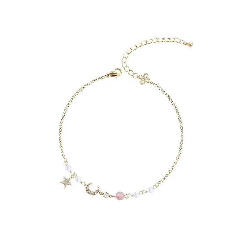 Girl Heart Bracelet Moon Half Bend Net Red Girlfriend Bracelet Two Sisters Rope Female Student Korean Ins Xingyue Bracelet
Girl Heart Bracelet Moon Half Bend Net Red Girlfriend Bracelet Two Sisters Rope Female Student Korean Ins Xingyue Bracelet