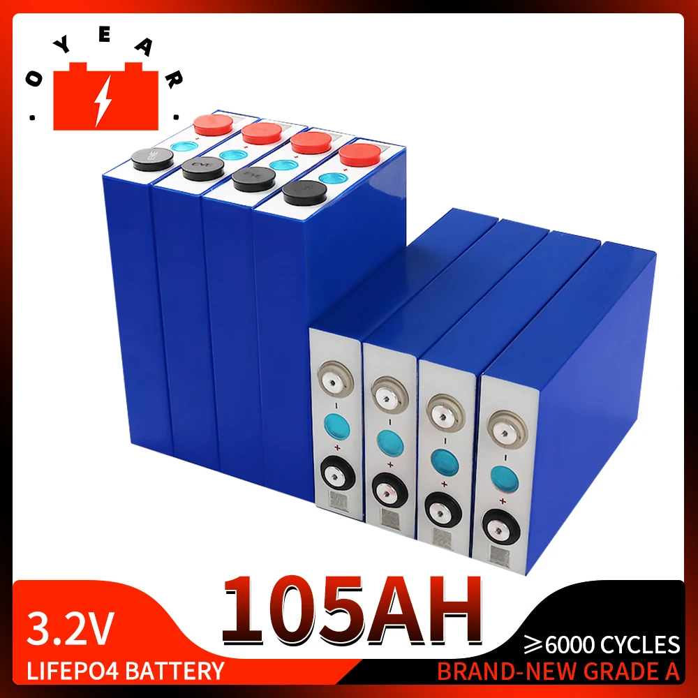 Grade A New 3.2V 105Ah Lifepo4 Battery Cell 12V 24V 36V 48V 105Ah 100Ah Lithium Iron Phosphate For Ev Rv Battery Pack Diy Solar
Grade A New 3.2V 105Ah Lifepo4 Battery Cell 12V 24V 36V 48V 105Ah 100Ah Lithium Iron Phosphate For Ev Rv Battery Pack Diy Solar