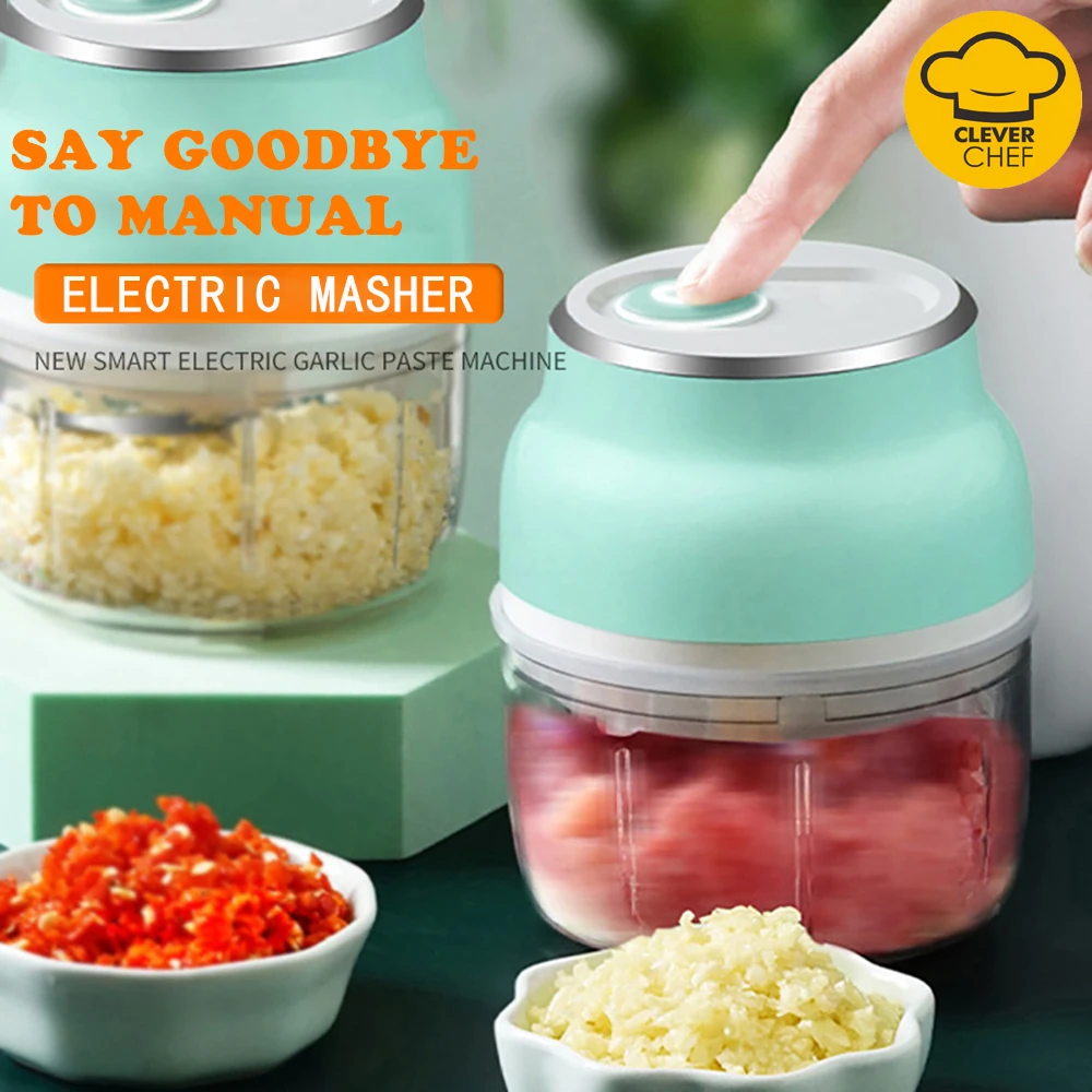Electric Garlic Masher Kitchen Gadgets and Accessories Crusher Potatoes Tools Gadget Meat Grinder Kitchen Items Vegetable Cutter
Electric Garlic Masher Kitchen Gadgets and Accessories Crusher Potatoes Tools Gadget Meat Grinder Kitchen Items Vegetable Cutter
