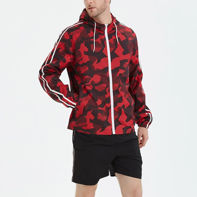 Sports Hooded Jacket Men Loose Windproof Sun Protection coat Camouflage Large Size Thin Long Sleeve Casual outerwear
Sports Hooded Jacket Men Loose Windproof Sun Protection coat Camouflage Large Size Thin Long Sleeve Casual outerwear