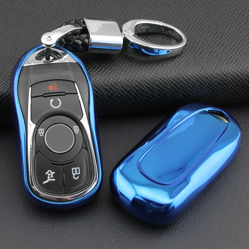 Smart Car Key Case Cover Fob Shell Chain For Buick Regal TourX Sportback Enclave Encore Envision Lacrosse Blue
Smart Car Key Case Cover Fob Shell Chain For Buick Regal TourX Sportback Enclave Encore Envision Lacrosse Blue