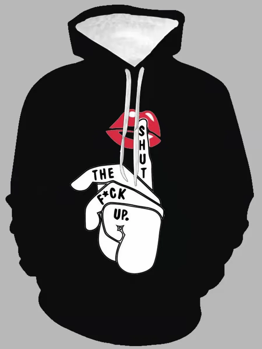 for men and women 3D hoodie for spring and fall 
for men and women 3D hoodie for spring and fall