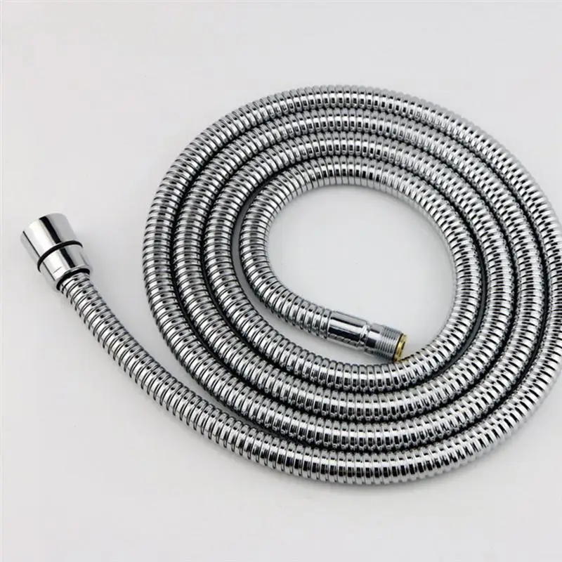 Шланг для душа из нержавеющей стали, гибкая насадка для душа с защитой от излома, ручной душ-распылитель для ванной 
Шланг для душа из нержавеющей стали, гибкая насадка для душа с защитой от излома, ручной душ-распылитель для ванной