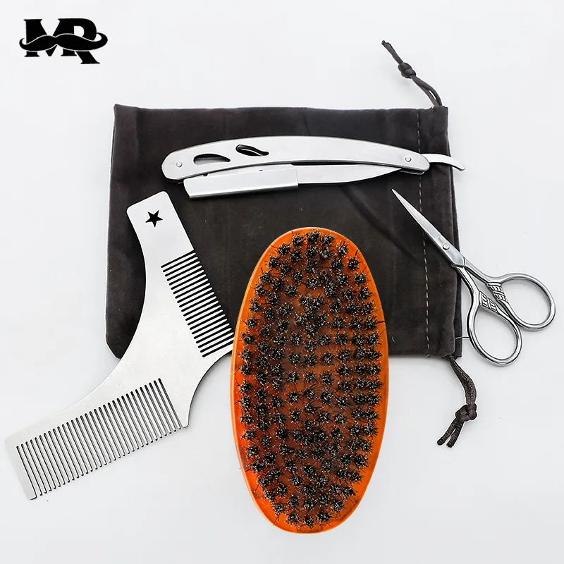 Men Beard Brush 6 Pieces Beard Template Comb Tool Modeling Nursing Care Cleaning Stainless Steel Beard Comb Set 
Men Beard Brush 6 Pieces Beard Template Comb Tool Modeling Nursing Care Cleaning Stainless Steel Beard Comb Set