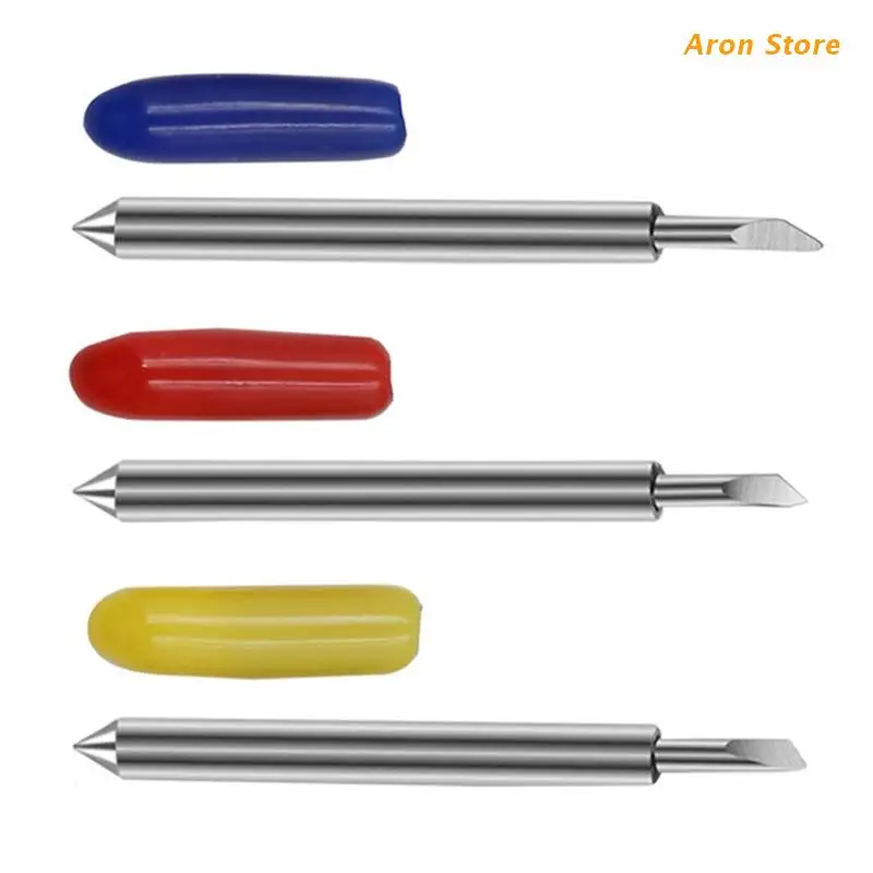 Durable Lettering Cutter Knife Blade 30/45/60 Degree High Hardness Tungsten Steel Sharp Blade For Cutting Plotters Tools
Durable Lettering Cutter Knife Blade 30/45/60 Degree High Hardness Tungsten Steel Sharp Blade For Cutting Plotters Tools