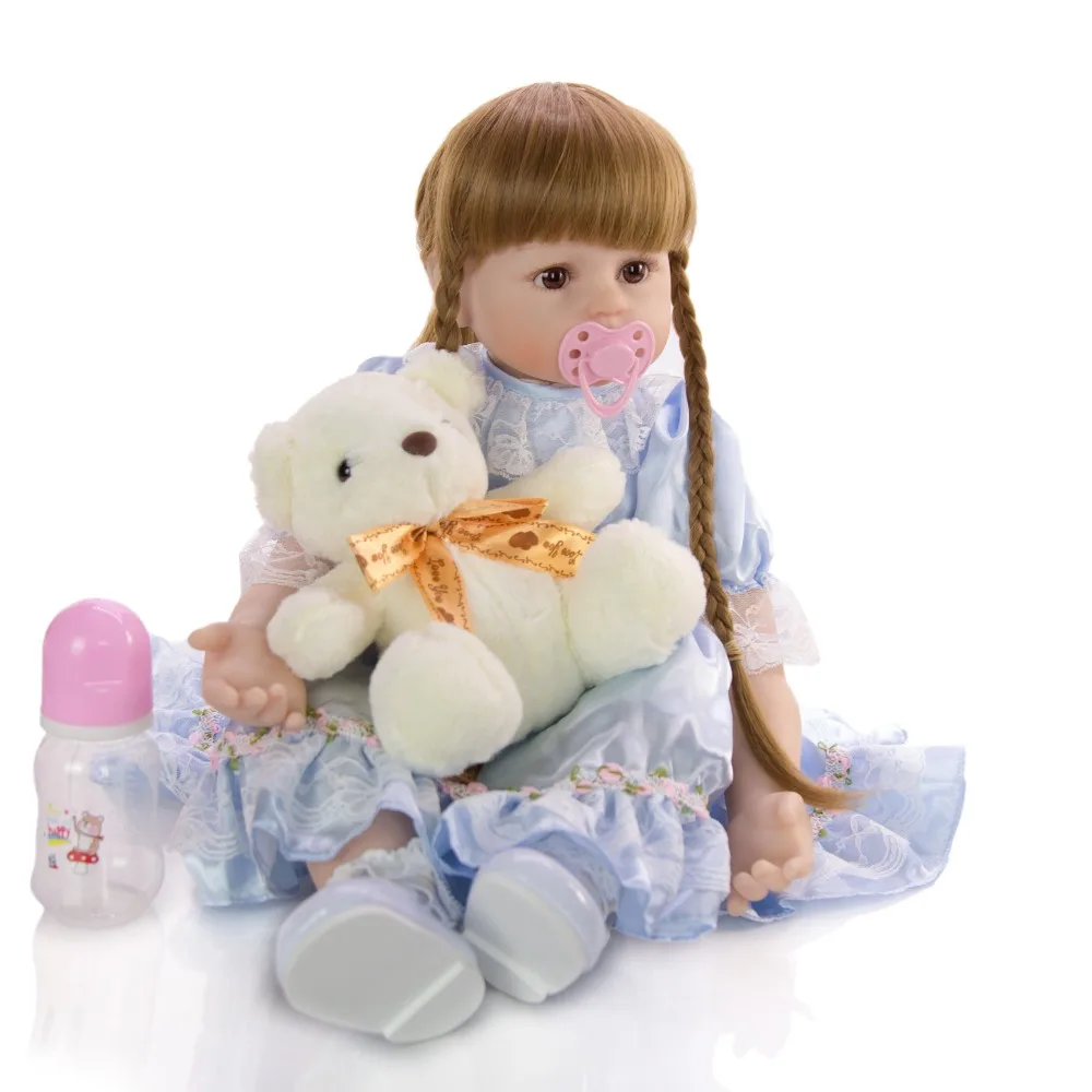 Модная детская игрушка, кукла с длинными волосами, принцесса, Реалистичная мягкая ткань, Детская милая кукла-реборн для девочек, игрушка в п... 
Модная детская игрушка, кукла с длинными волосами, принцесса, Реалистичная мягкая ткань, Детская милая кукла-реборн для девочек, игрушка в п...