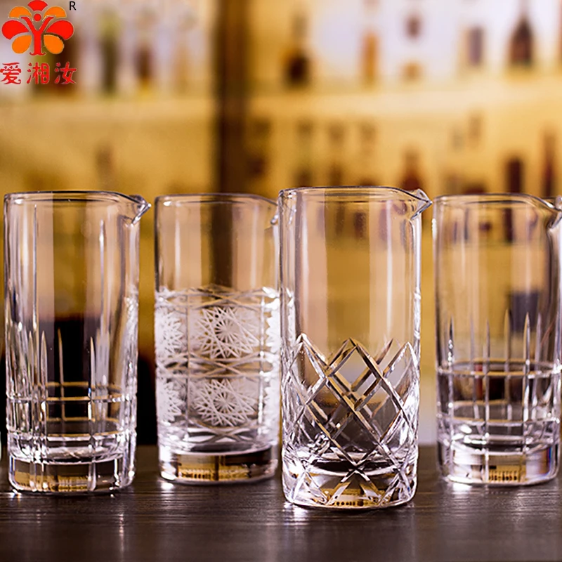 Aixiangru Personality Creative Crystal Hand-carved Bartender 700ml Bartender Mixing Glass Gram Measuring Cup
Aixiangru Personality Creative Crystal Hand-carved Bartender 700ml Bartender Mixing Glass Gram Measuring Cup