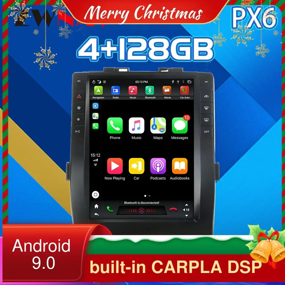 for Toyota Alphard 2015-2019 CARPLAY Android 9.0 px6 Tesla style Car DVD player GPS Navigation Car Multimedia player
for Toyota Alphard 2015-2019 CARPLAY Android 9.0 px6 Tesla style Car DVD player GPS Navigation Car Multimedia player