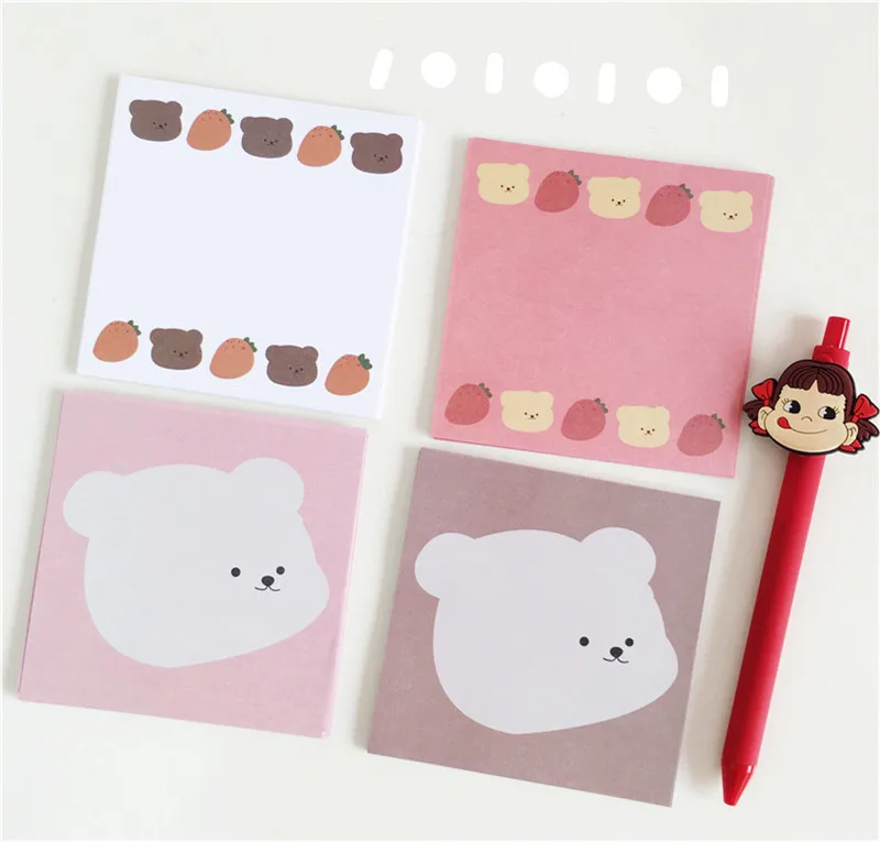 2020 Sharkbang 50 Sheets Kawaii Cute Korean Bear Memo Pad N Times Notes Portable Notepad Paperlaria School Office Supplies
2020 Sharkbang 50 Sheets Kawaii Cute Korean Bear Memo Pad N Times Notes Portable Notepad Paperlaria School Office Supplies