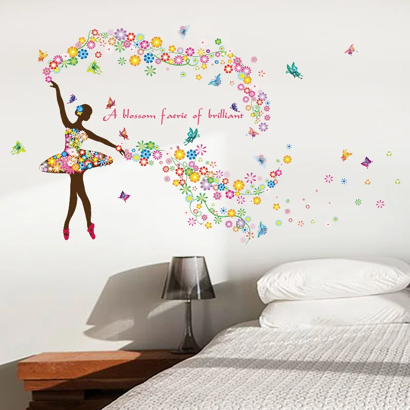 Flower bedroom living room corridor background cartoon wall stickers environmental murals can be removed
Flower bedroom living room corridor background cartoon wall stickers environmental murals can be removed