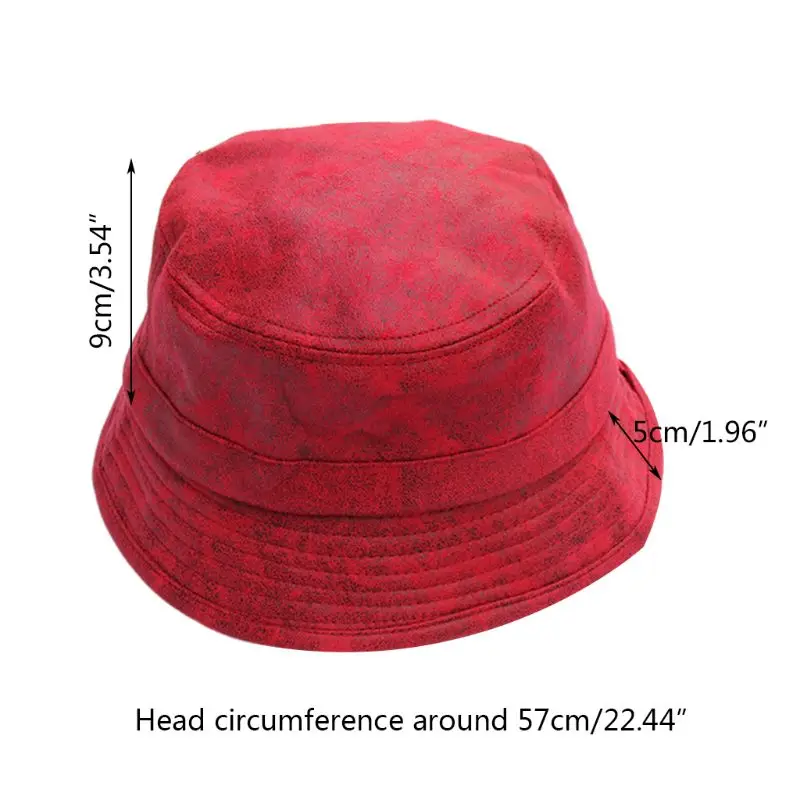 2020 Unisex Autumn Faux Leather Cuffed Wide Brim Bucket Cap Packable Fisherman Hat
2020 Unisex Autumn Faux Leather Cuffed Wide Brim Bucket Cap Packable Fisherman Hat
